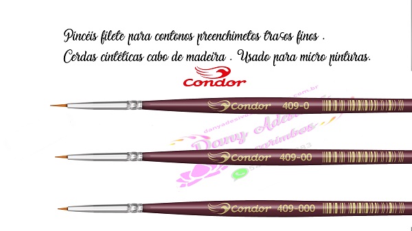 Pincel filete 409 condor